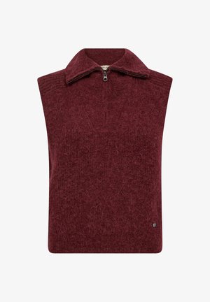 Mos Mosh, MMTHORA HIGHNECK SL KNIT - Strickpullover - cabernet