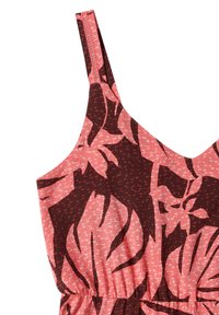 Cecil MAXIKLEID MIT V-NECK UND PRINT - Robe longue - coral
