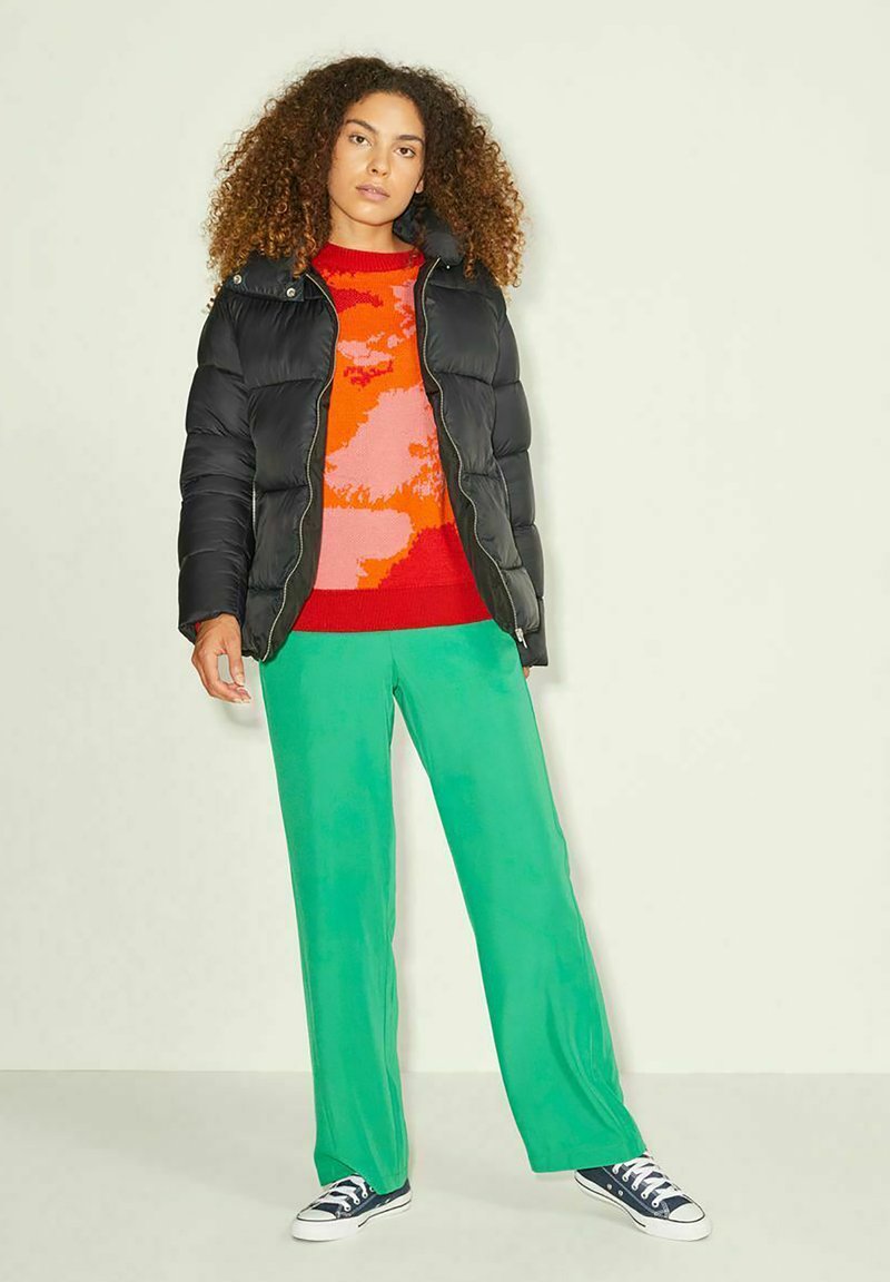 Damen Strickjacken | JJXX Strickpullover red orange/orange - VN65951 Damen Strickjacken | JJXX Strickpullover red orange/orange - VN65951
