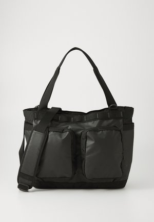 BASE CAMP VOYAGER TOTE UNISEX - Tote bag - black/asphalt grey