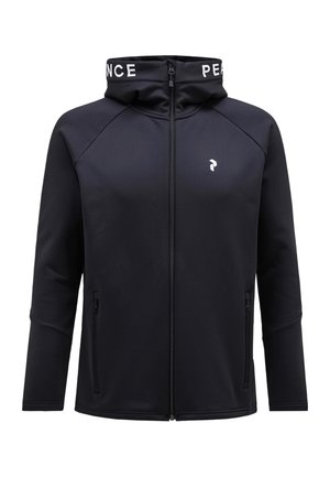 M RIDER ZIP - Zip-up sweatshirt - schwarz