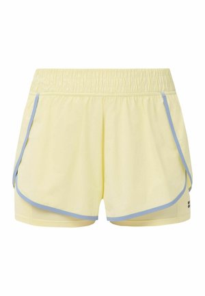 Sweaty Betty, GET SET 2-IN-1 MULTI-TRAIN SHORTS CONTRAST BINDING - 2-in-1 short - butterscotchyellow lagunablue
