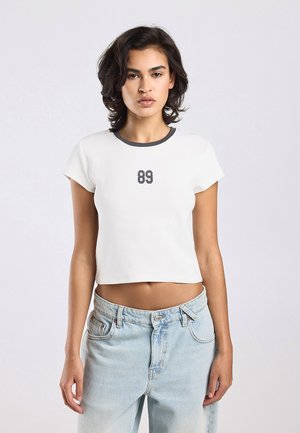 America Today T-shirt print - off white