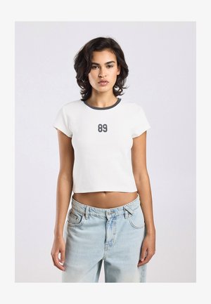 America Today T-shirt print - off white