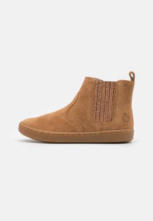 PLAY SHINE ELAST - Stivaletti - camel/cooper