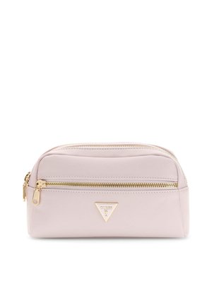 Guess DOUBLE ZIP - Kosmetiktasche - lilac