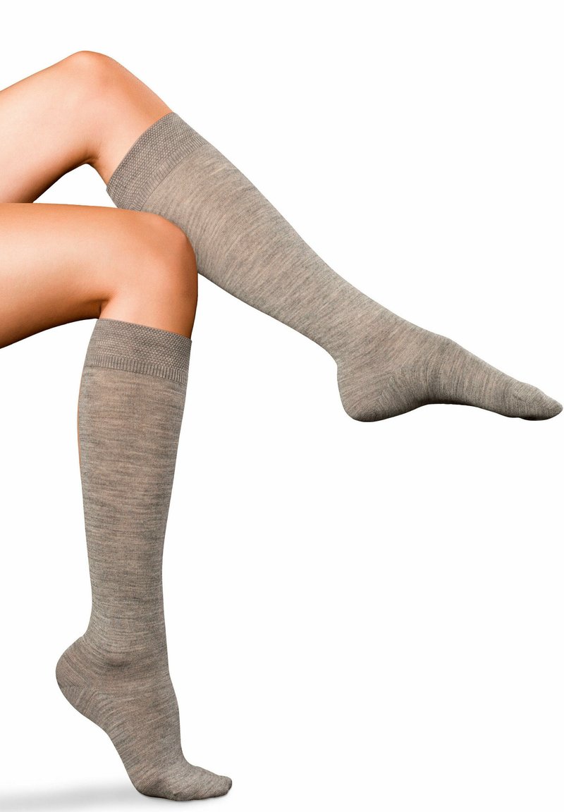 FALKE NO. 3 - Calzettoni - light grey melange