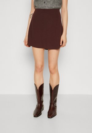 JDY JDYDIVYA SKIRT - Φούστα σε γραμμή Α - fudge