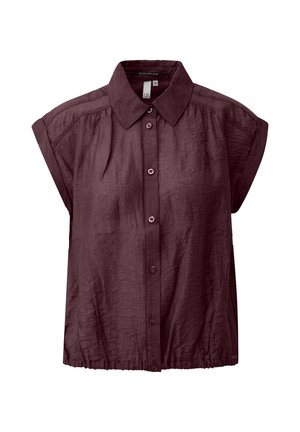 QS, BLUSE - Chemisier - bordeaux