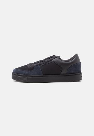 Emporio Armani RUNN - Baskets basses - black/navy