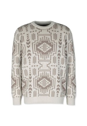 Strickpullover - stone-grey