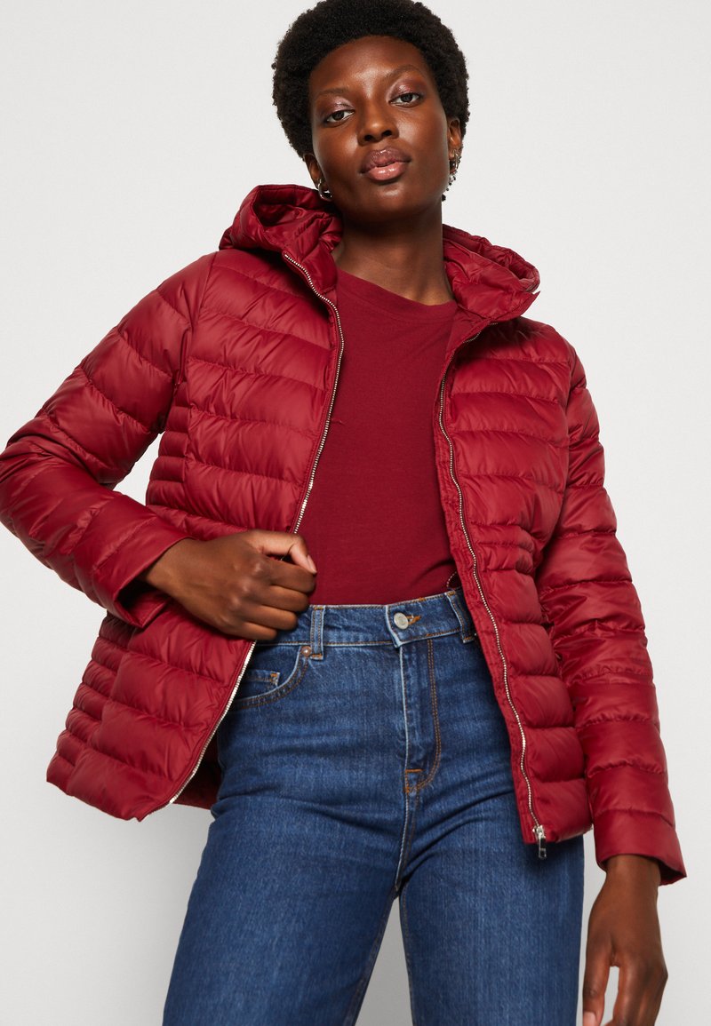 tommy hilfiger jacket red womens