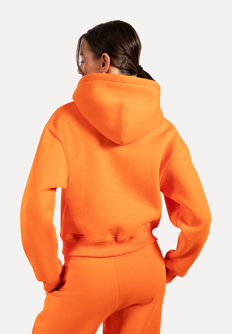 Sweat à Capuche Zippé Fat Face Femme – Taille 10 – Orange – Coton – BF57