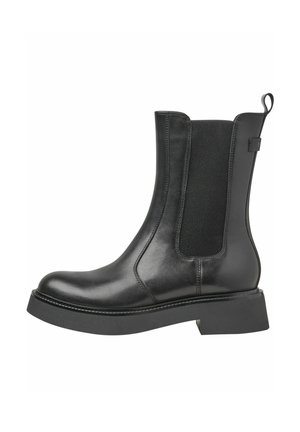 CHELSEA - Stivaletti con plateau - black