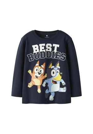 OBERTEIL MIT LANGEN ÄRMELN  - T-shirt à manches longues - navy blazer