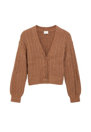 s.Oliver, STRICKJACKE - Strickjacke - braun