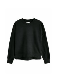 SOFT TOUCH CREW NECK LONG SLEEVE  - Športni pulover - black