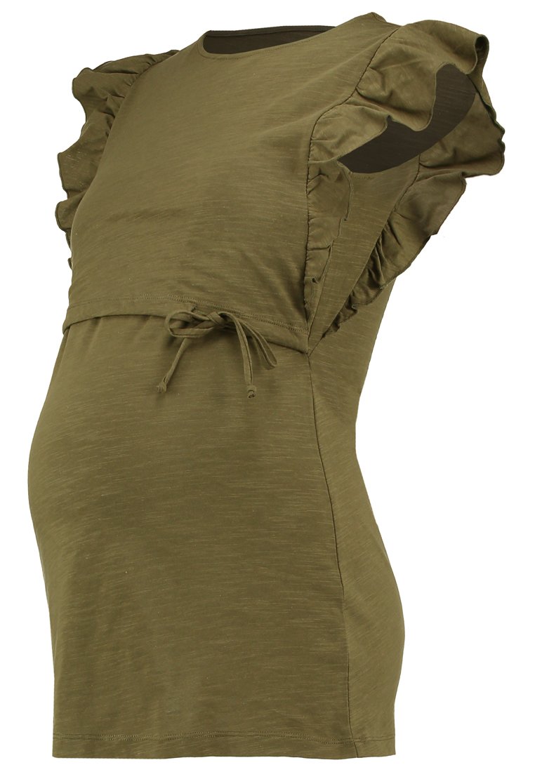 Boob T-shirt print olijfgroen