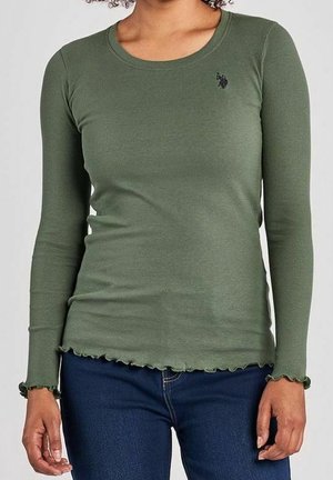 Långärmad tröja - green