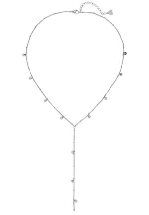 COIN Y LARIAT - Necklace - silver-coloured