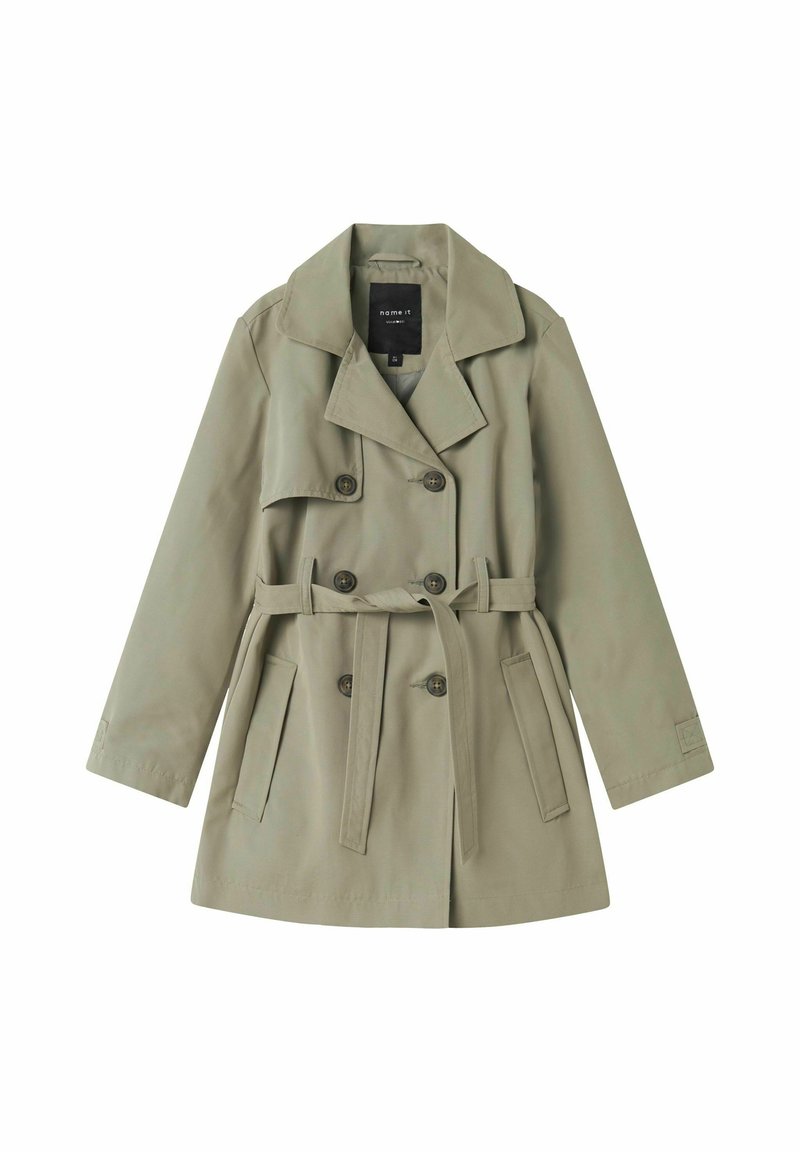 Name it - NKFMADELIN  - Trenchcoat - shadow, Vergrößern