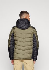 Columbia LABYRINTH LOOP™ II HOODED JACKET - Vinterjakker - stone green/shark