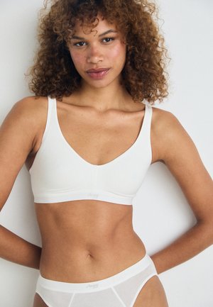 EVER EASE SOFT BRA - T-skjorte-BH - silk white