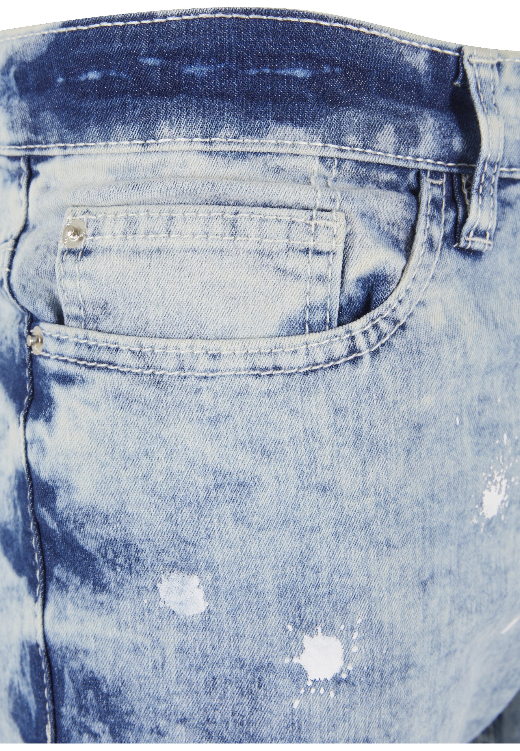 Jack & Jones JJIGLENN JJBLAIR GE 475 SN - Jeansy baggy/niebieski