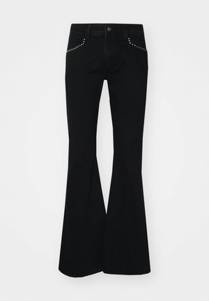 Jaded London DRIFT UNISEX - Wijde jeans - black