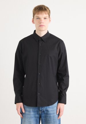 SOLID CLASSIC SHIRT - Formal shirt - black