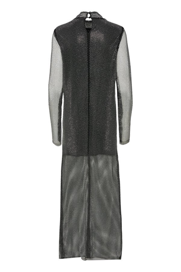 YADE DRESS - Maxi dress - silver glitter3