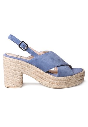 KENIA-A - Plateausandaler - indigo