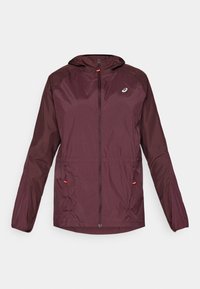 ROAD PACKABLE JACKET - Tuulitakki - dark currant