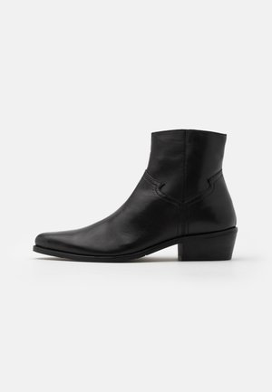 UNISEX - Cowboy-/Bikerstiefelette - black