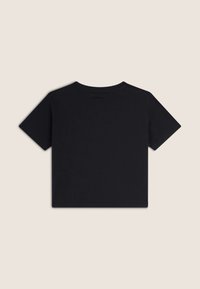 Freddy CROPPED GIROCOLLO COMFORT CON RICAMO - Camiseta estampada - nero