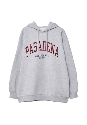 EMBROIDERED - Mikina s kapucňou - grey