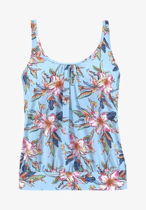 LASCANA, TANKINI - Bikini-Top - hellblau-bedruckt