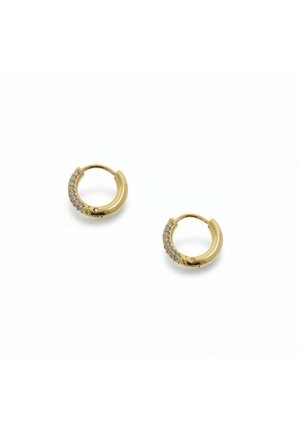 CON STRASS MIDI - Pendientes - gold-coloured