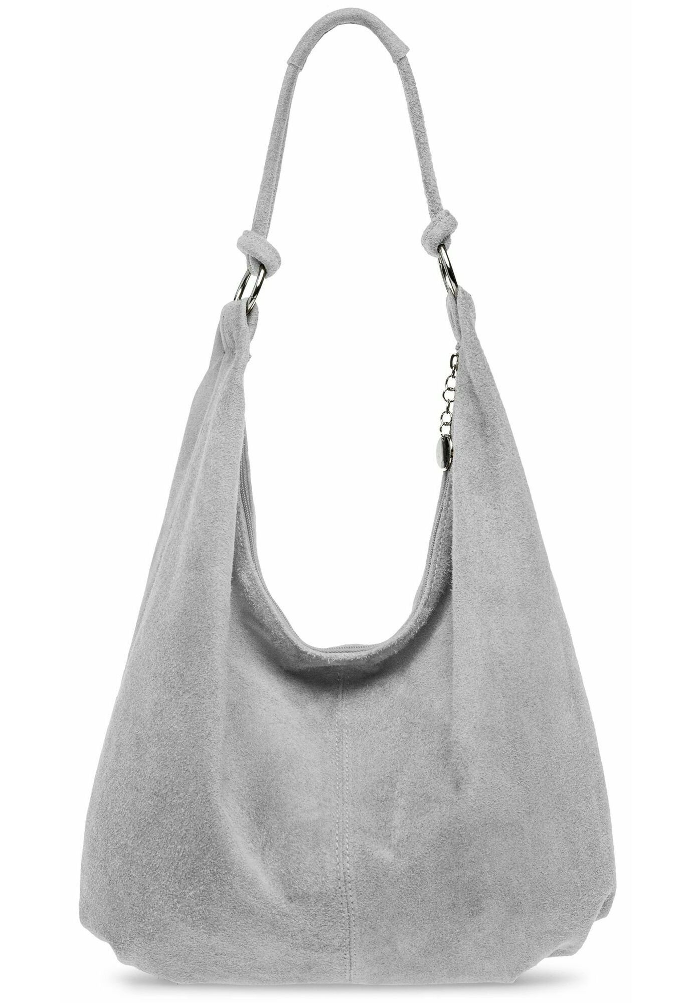 Caspar SCHULTERTASCHE Tote bag hell grau/light grey Zalando