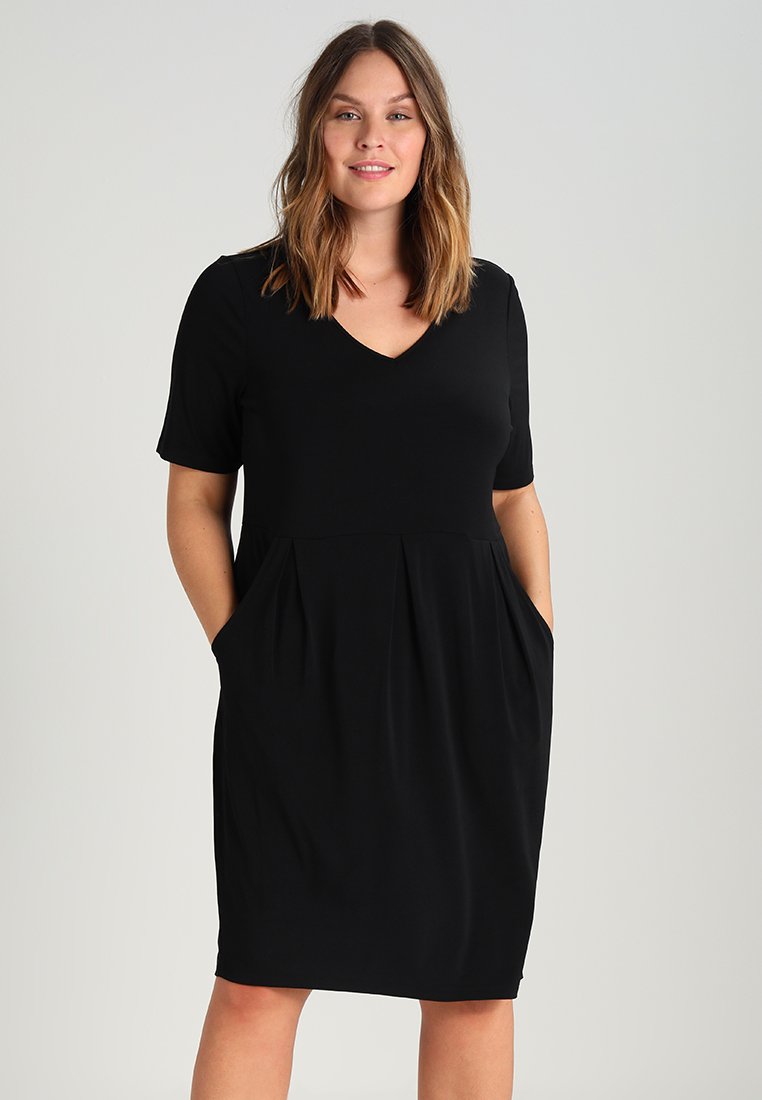 Zalando Essentials Curvy Jerseyjurk blackZwart Zalando.nl Zalando Essentials Curvy Kasjmier kopen bij ZALANDO
