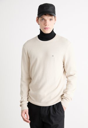 STRUCTURE SWEATER - Pulover - stony beige