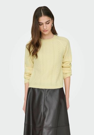 APRIL  - Pullover - pastel yellow
