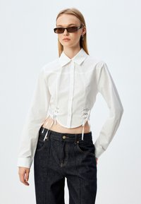 Koton CROP - Blusa - white