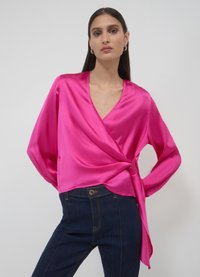 Calliope CROISÉ AVEC CEINTURE - Camicetta - violet