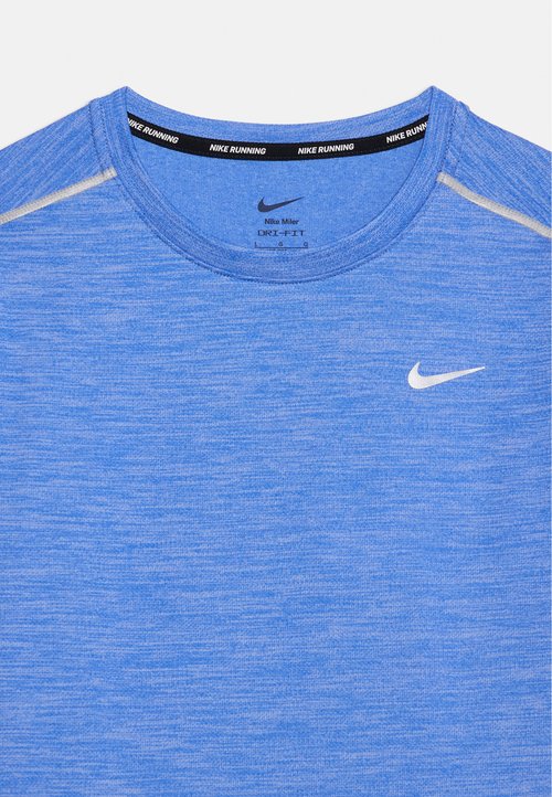 Nike MILER UNISEX - Camiseta deportiva - hyper royal/aluminum — foto 4