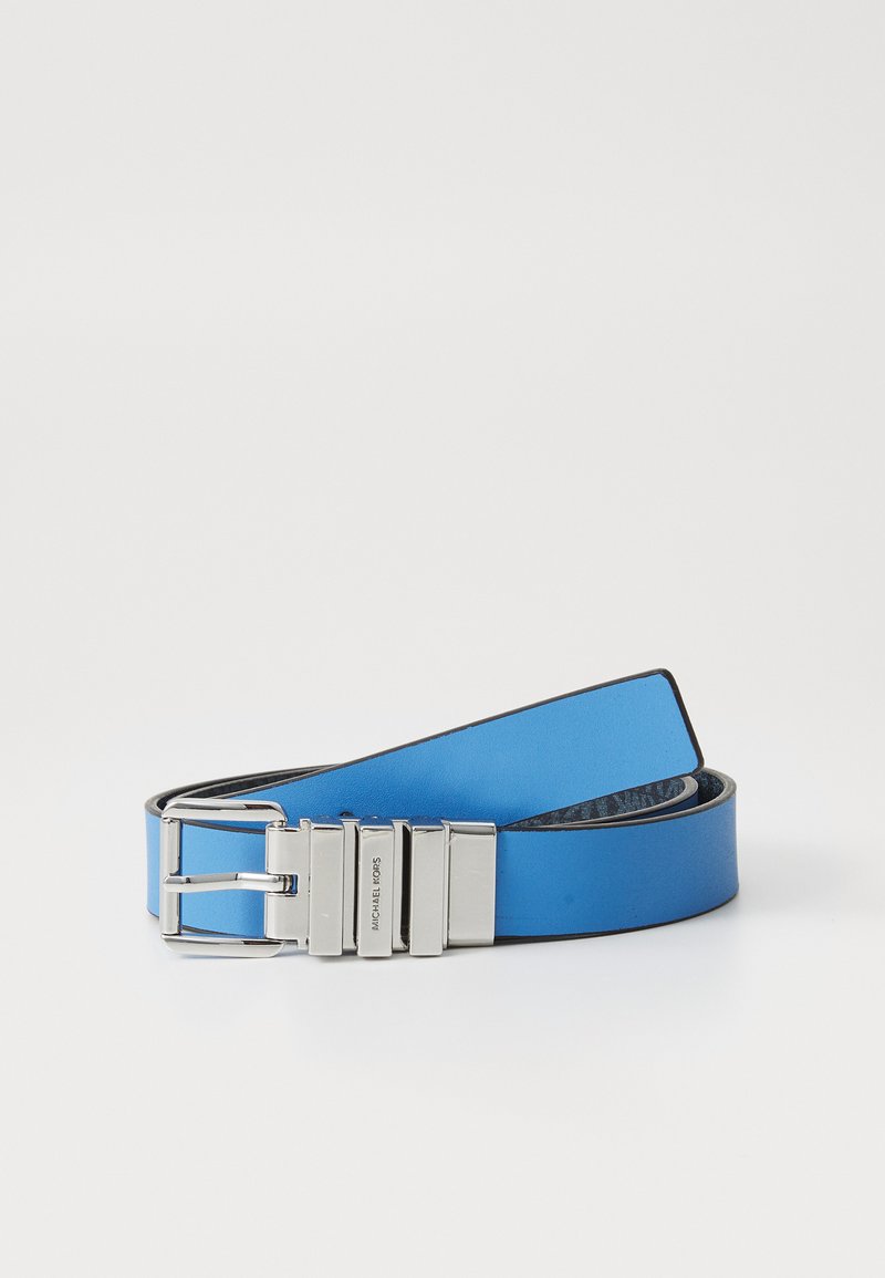 Michael Kors Light Blue Leather Belt with Silver Buckle Michael Kors Women main image 2