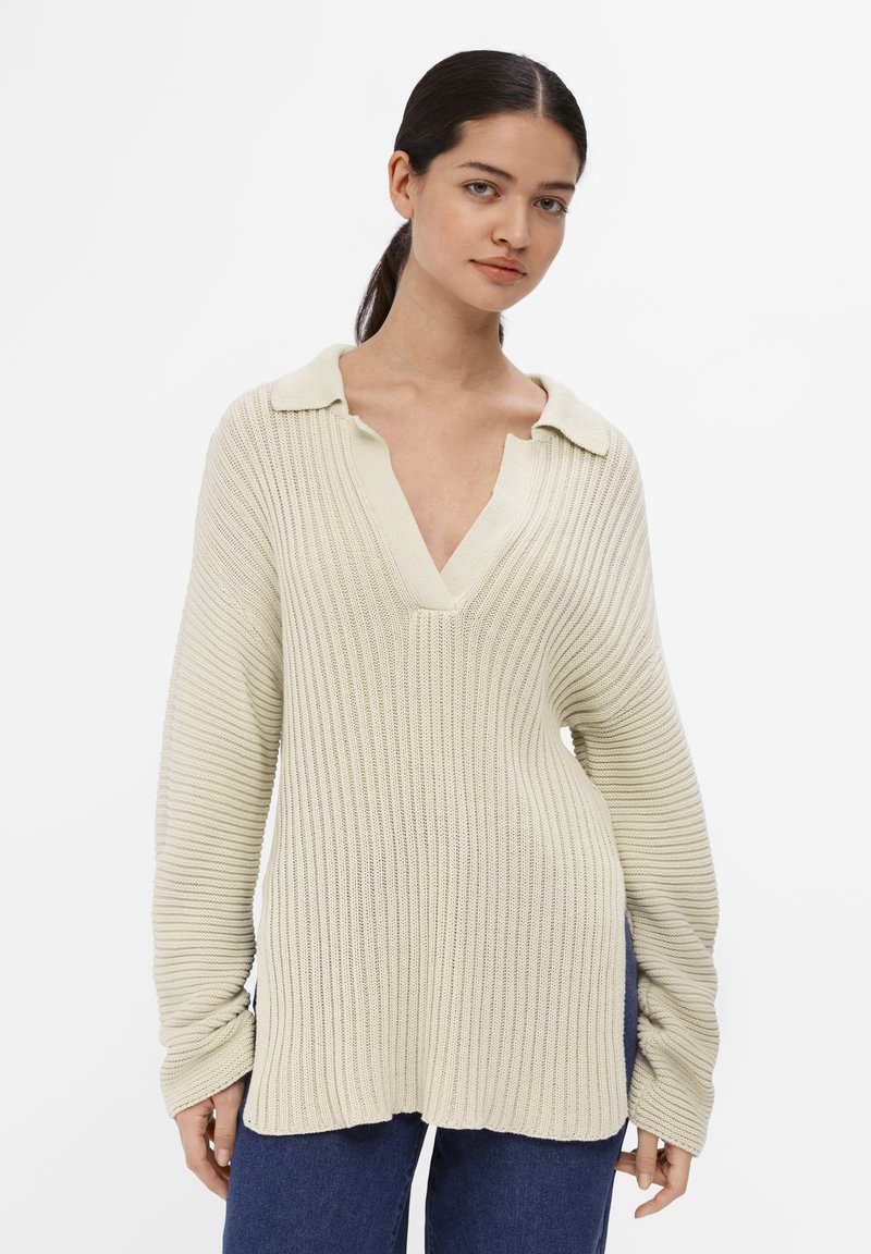 Object OBJGIKONI LOOSE - Jersey de punto - sandshell