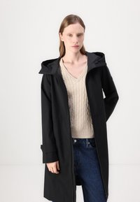 Barbour International LONGLINE KYRA WATERPROOF JACKET - Waterproof jacket - black