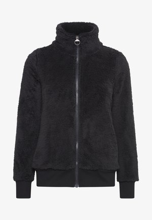 Oxmo OXANNEKA TEDDY - Fleecejacke - black
