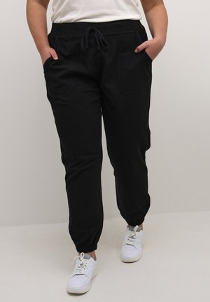 Kaffe Curve KCNANA - Stoffhose - black deep